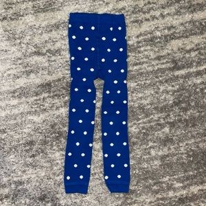 Blue knit Hanna tights